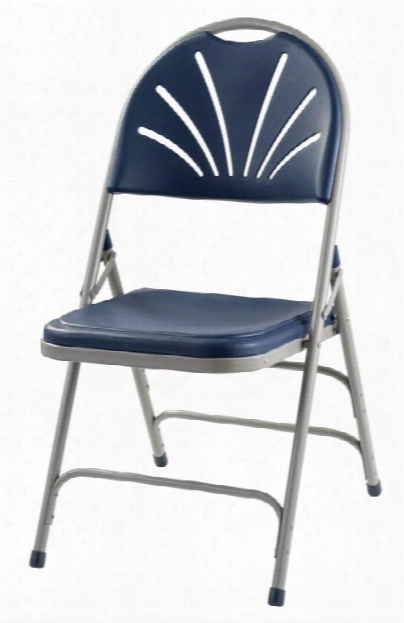 Polyfold Fan Back Chair With Triple Brace Double Hinge By National Public Seating