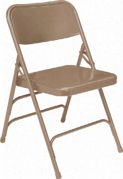 Premium All-steel Triple Brace Double Hinge Folding Chair By Ational Public Seating