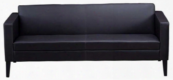 Prestige Top Grain Leather Sofa By Mayline Office Furniture