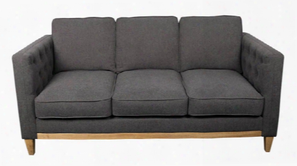 Sofa With Light Brown Wood Base By Office Source