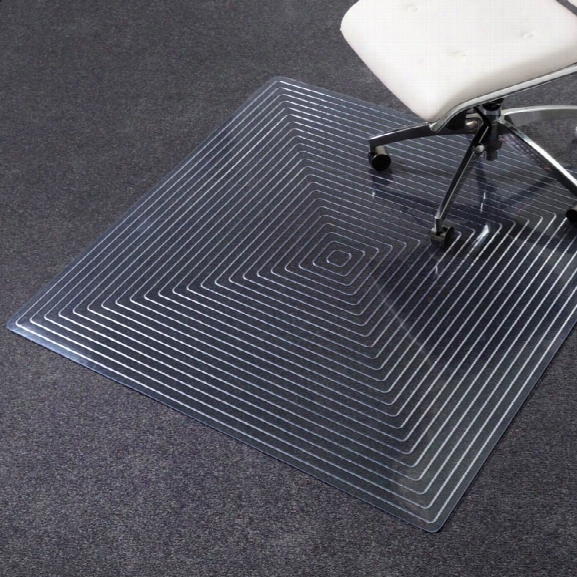 Squared Chairmat 48" X 60" By Office Source