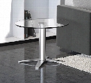 24" Glass Top Coffee Table by Office Source