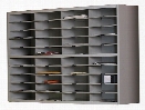 48"W 2 Tier Mail Sorter by Mayline Office Furniture