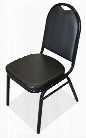 Round Back Stacker Chair by Office Source