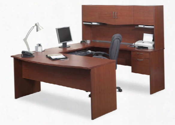 U Shaped Computer Desk By Bestar