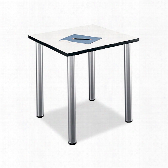 White Spectrum Square Conference Table By Bush