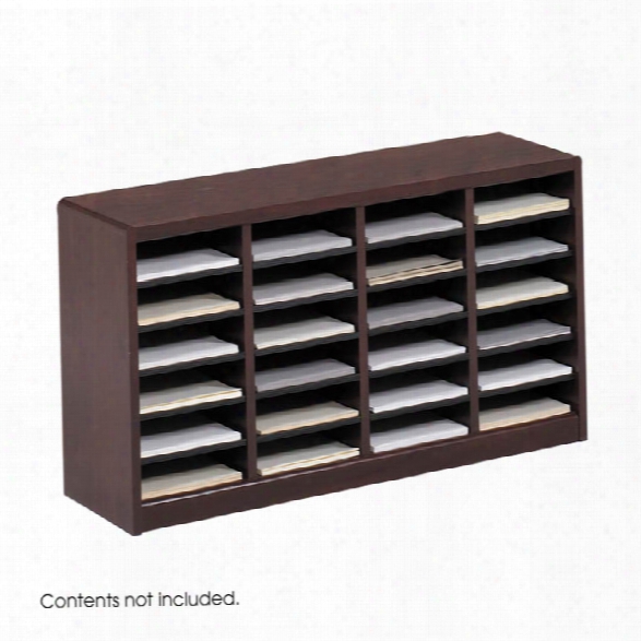 24 Compartment Literature Organizer By Safco Office Furniture