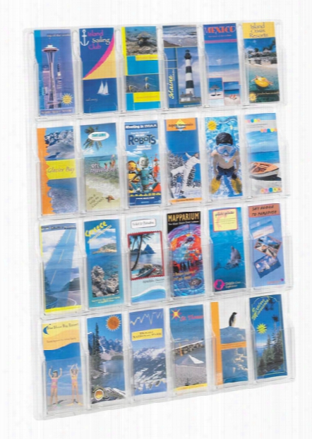 24 Pamphlet Display By Safco Office Furniture