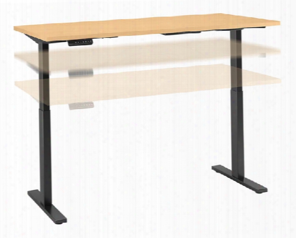 60"w X 24"d Height Adjustable Standing Desk By Bush