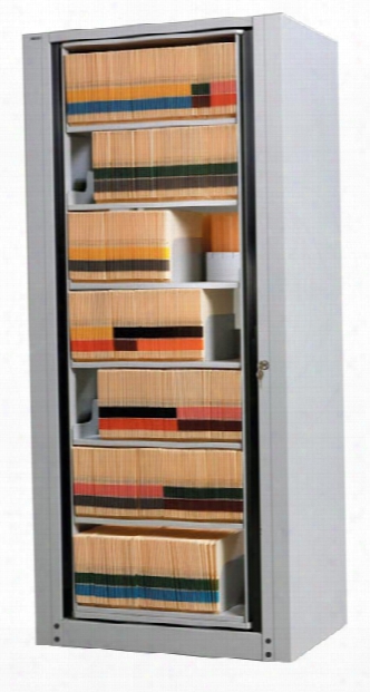 7-tier Legal Arc Rotary File - Starter Unit By Mayline Office Furniture