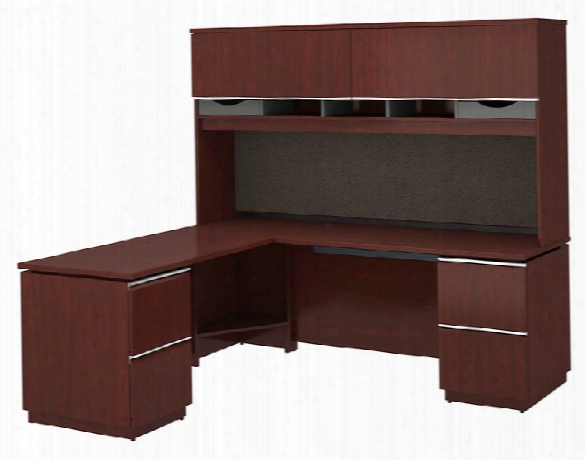 72"w X 24"d Right-handed L Station With Hutch By Bush