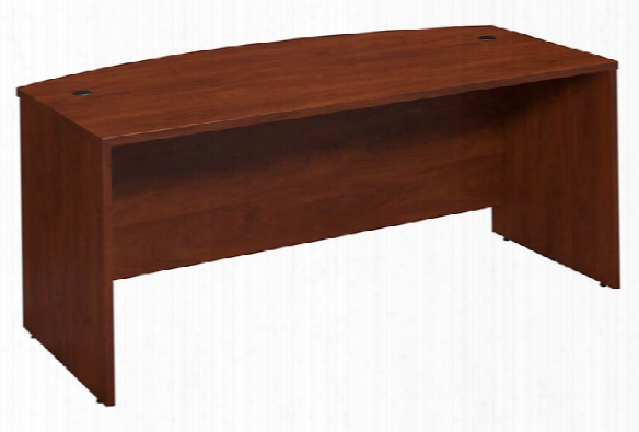 72"w X 36"d Bowfront Desk Shell By Bush