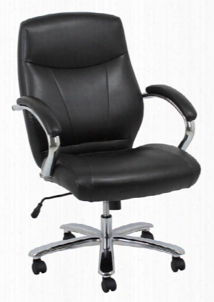 Big & Tall Leather Chair By Solution Seating