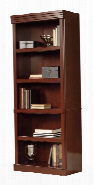 Classic Cherry Library Bookcase By Sauder