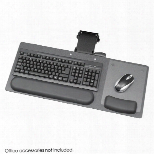 Ergo-comfort Articulating 28" Keyboard/mouse Arm By Safco Office Furniture