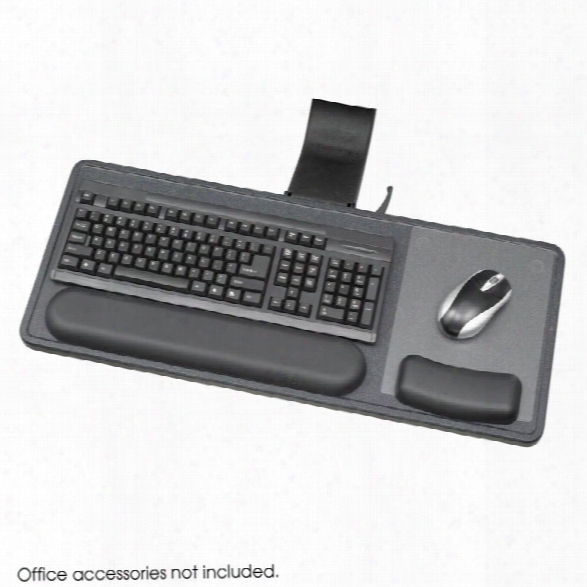 Ergo-comfort Sit/stand Articulating Keyboard/mouse Arm By Safco Office Furniture