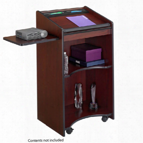 Executive Mobile Lectern By Safco Office Furniture