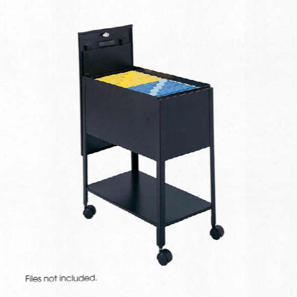 Extra Deep Mobile Tub File With Lock, Letter Size By Safco Office Furniture