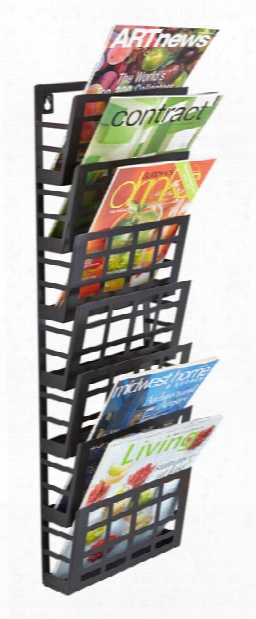 Grid Magazine Rack 7 Pocket By Safco Office Furniture