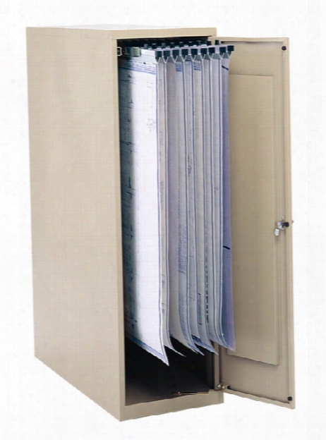 Large Vertical Storage Cabinet For 18", 24", 30" And 36" Hanging Clamps By Safco Office Furniture