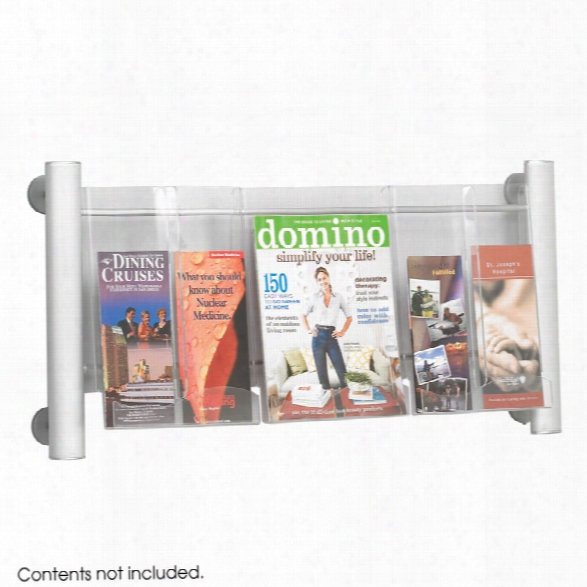 Luxe™ Magazine Rack - 3 Pocket By Safco Office Furniture