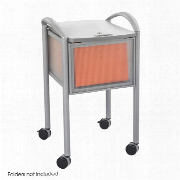 Mobile File With Locking Top By Safco Office Furniture