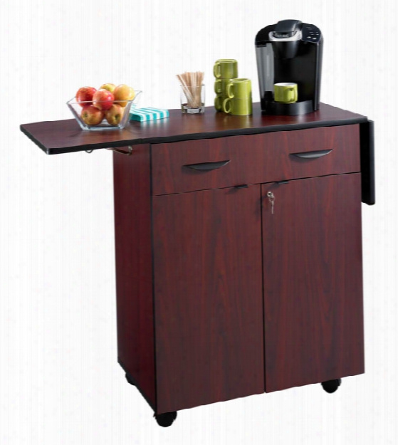 Mobile Hospitality Service Cart By Safco Office Furniture