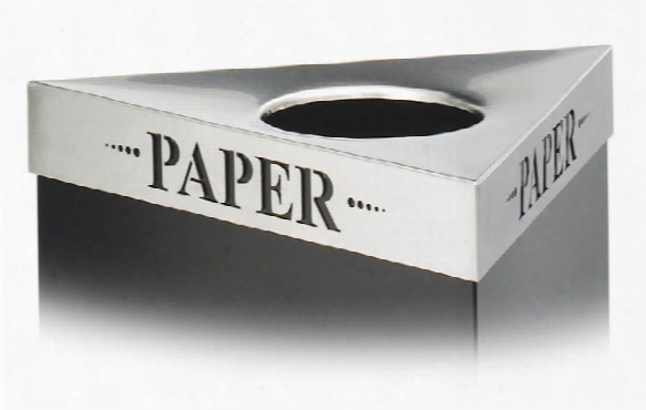 Paper" Recycling Receptacle Lid By Safco Office Furniture