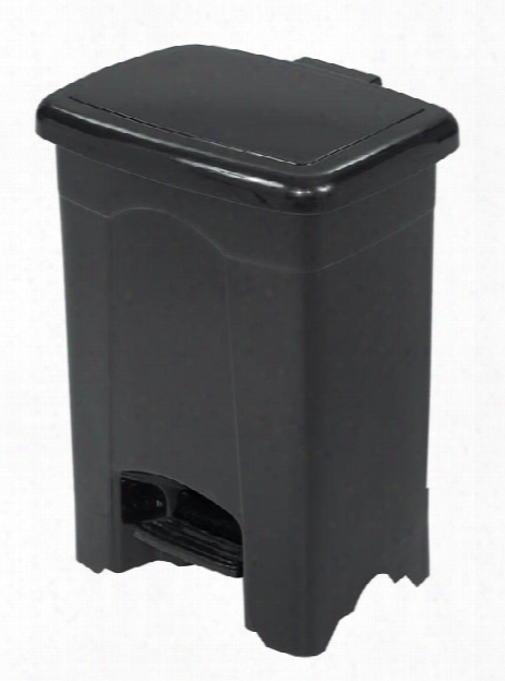 Plastic Step-on Receptacle, 4-gallon By Safco Office Furniture