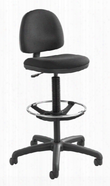 Precision Extended-height Chair With Footring By Safco Office Furniture