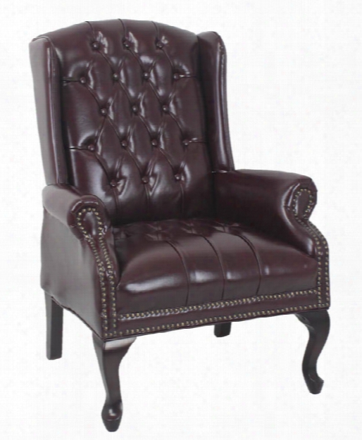 Queen Anne Style Chair By Solution Seating