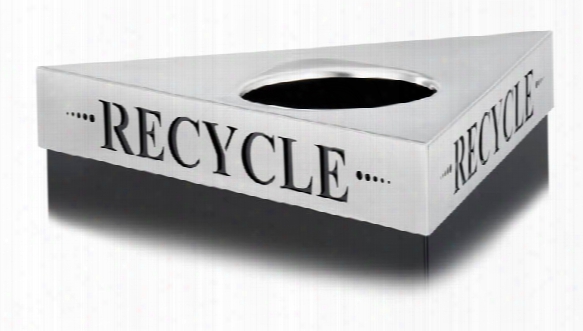 Recycle" Recyccling Receptacle Lid By Safco Office Furniture