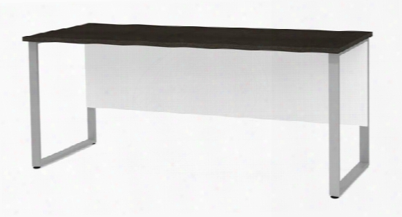 Table With Rectangular Metal Legs By Bestar