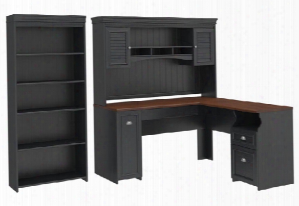 Three Piece Office Suite By Bush