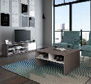 2-Piece Storage Coffee Table and TV Stand Set by Bestar