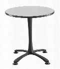 30" Round, X Base, Sitting Height Table by Safco Office Furniture