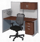 Workstation with Storage & Chair by Bush