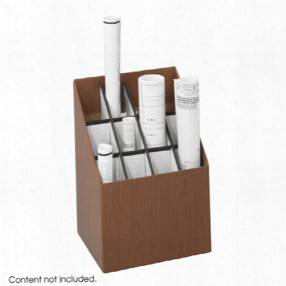 Upright Roll File, 12 Compartment By Safco Office Furniture