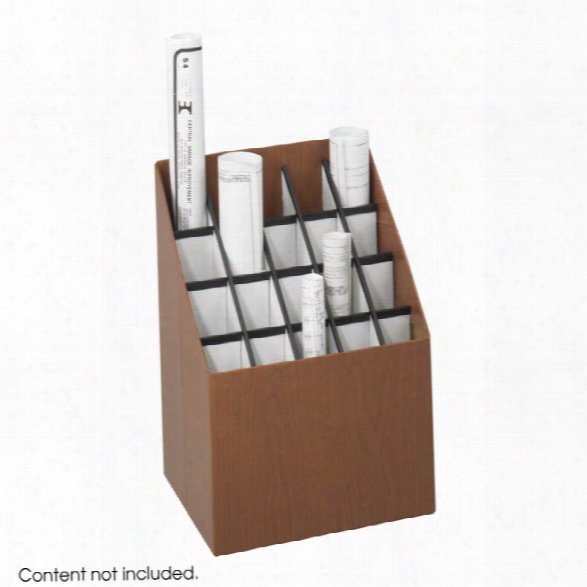 Upright Roll File, 20 Compartment By Safco Office Furniture