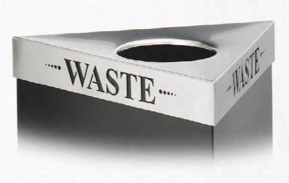 Waste" Recycling Receptacle Lid By Safco Office Furniture