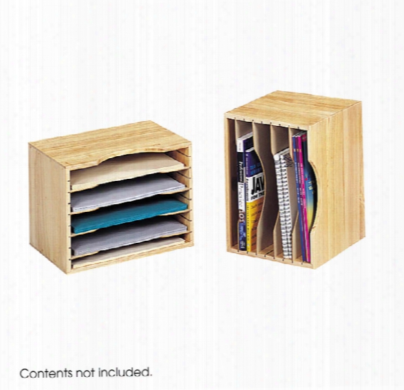 Wood Stackable Sorters By Safco Office Furniture