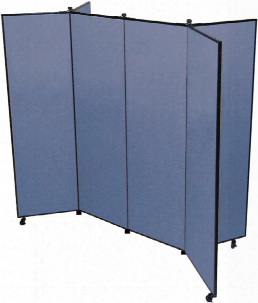 69" High Six Panel Mobile Display Tower By Screenflex