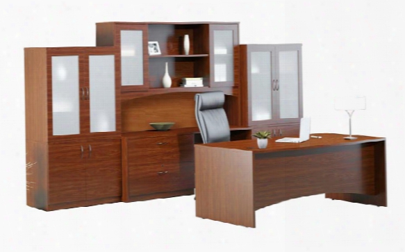 72" Double Pedestal Desk With Additional Storage By Mayline Office Furniture