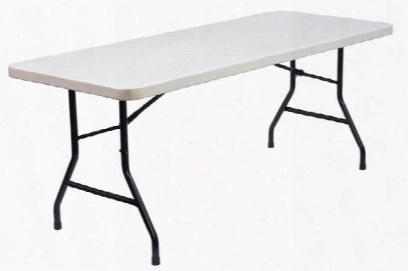 72" X 30" Blow Molded Folding Table By Commercialine