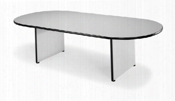 8' Racetrack Conference Table By Ofm