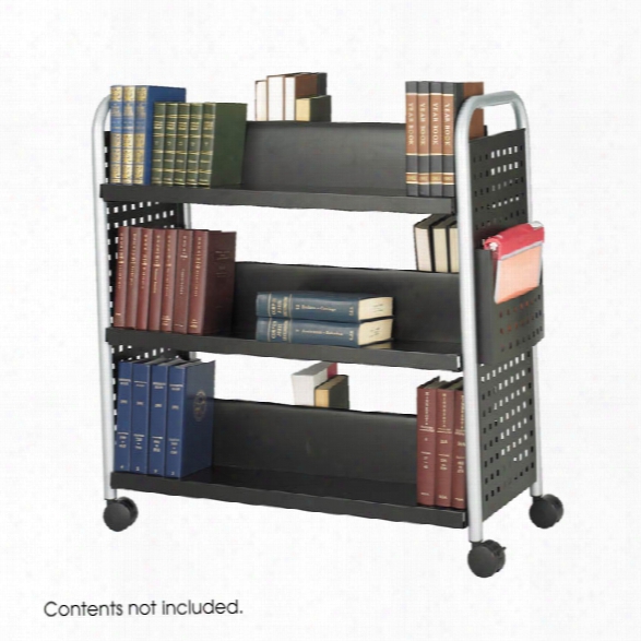 Double-sided Book Cart By Safco Office Furniture