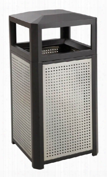 Evos™ Series Steel Receptacle, 38 Gallon By Safco Office Furniture