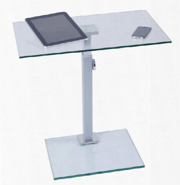 Glass And Aluminum Laptop Stand By Tier One Design