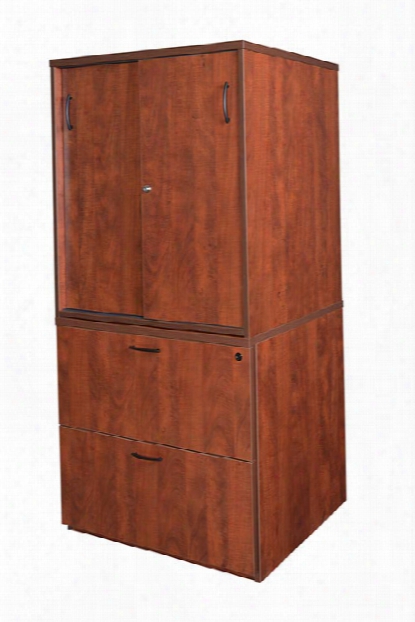 Lateral File With Storage Cabinet By Regency Furniture