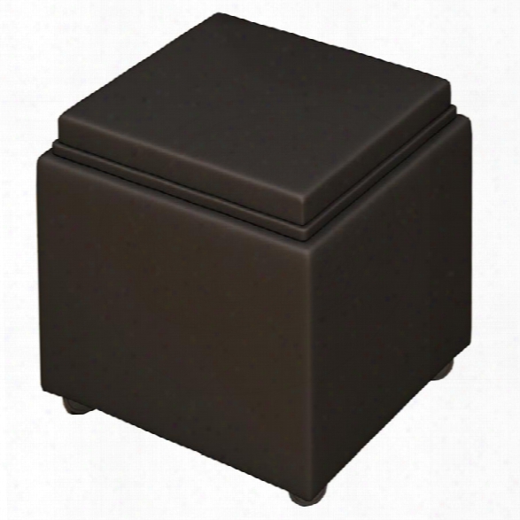 Leather Storage Ottoman By Mayline Office Furniture